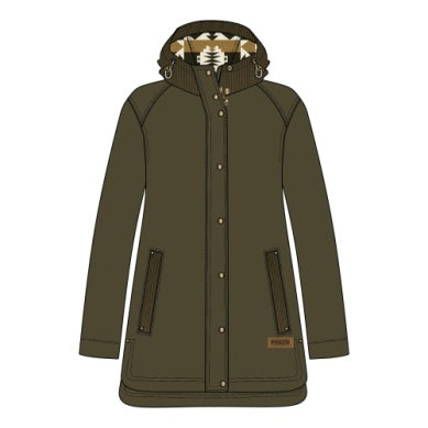 Pendleton Cedar Creek Canvas Cord Trim Parka