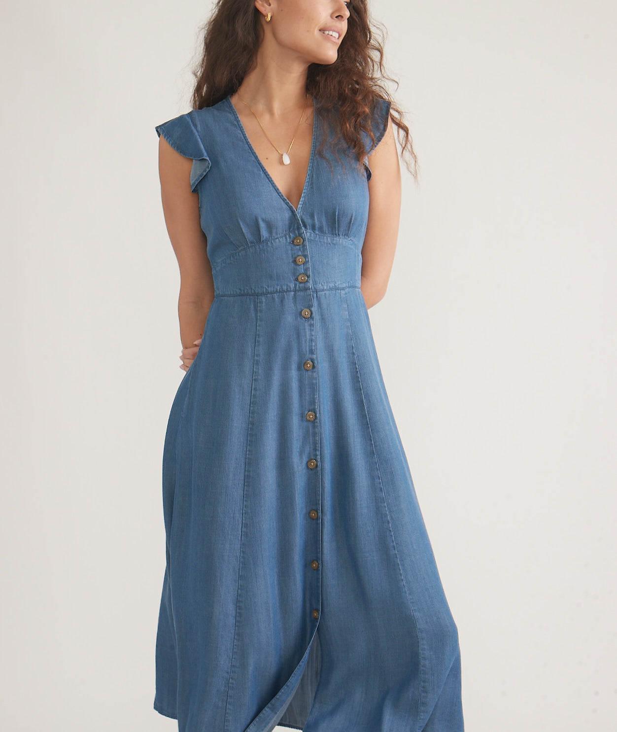 Marine Layer Camila Midi Dress