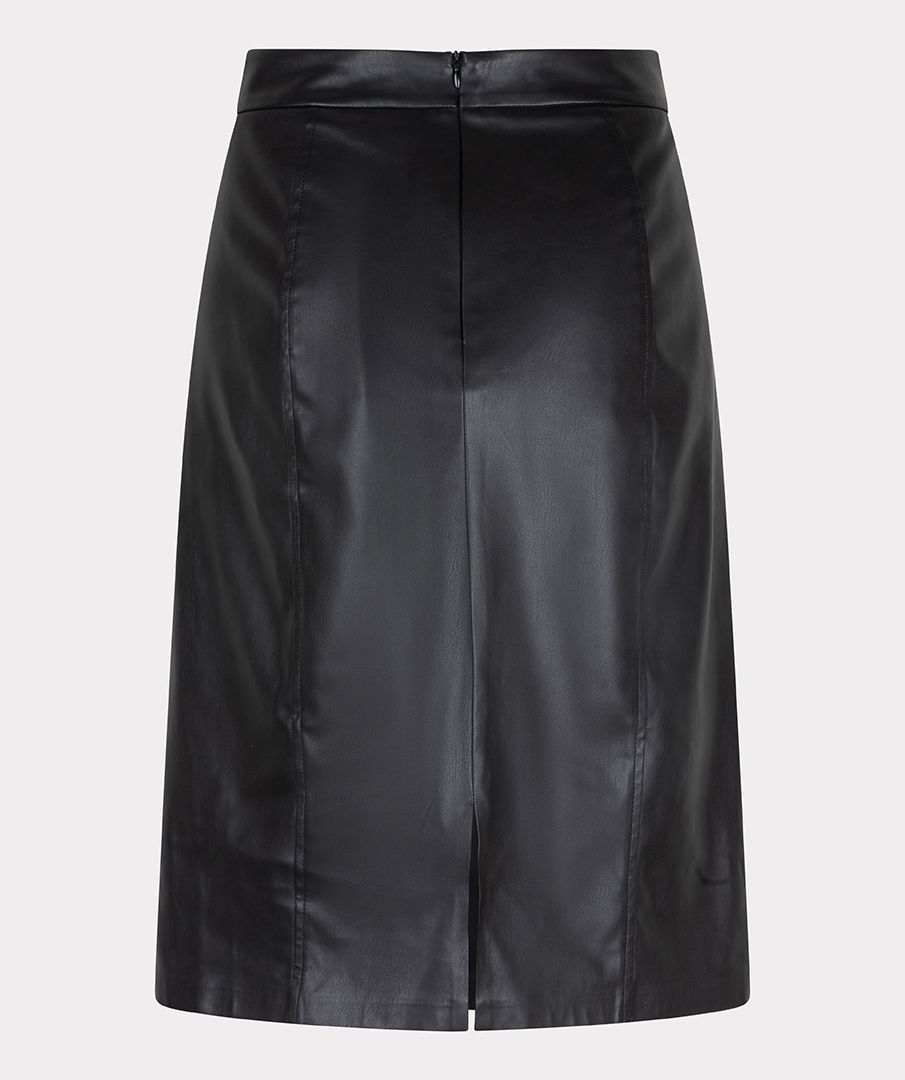 Esqualo Skirt Pencil Vegan Leather